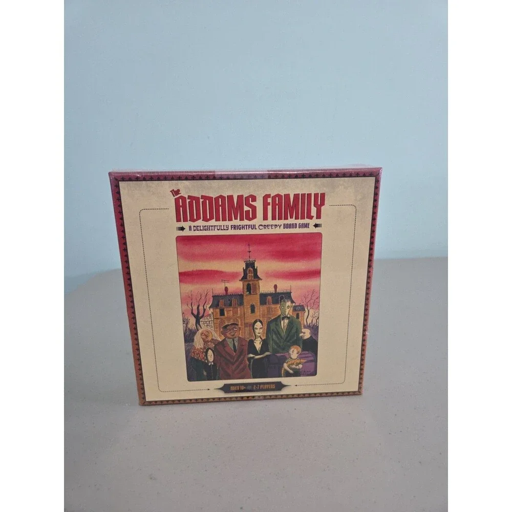 The Addams Family Board Game Delightfully Frightful Creepy NEW